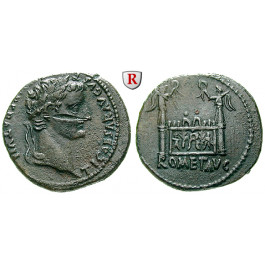 Römische Kaiserzeit, Tiberius, As 13-14 (noch unter Augustus), ss-vz/ss+
