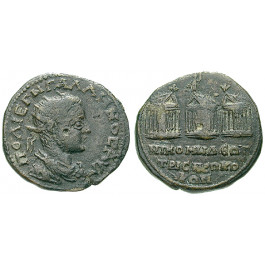 Römische Provinzialprägungen, Bithynien, Nicomedia, Gallienus, Bronze, ss+