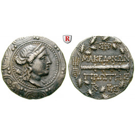 Makedonien-Römische Provinz, Freistaat, Tetradrachme 167-147 v.Chr., ss/ss+
