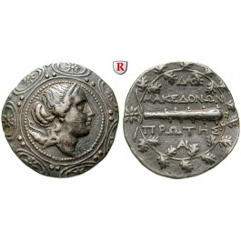 Makedonien-Römische Provinz, Freistaat, Tetradrachme 167-147 v.Chr., ss