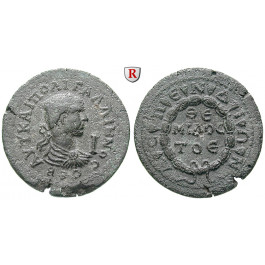 Römische Provinzialprägungen, Pamphylien, Aspendos, Gallienus, Bronze, ss