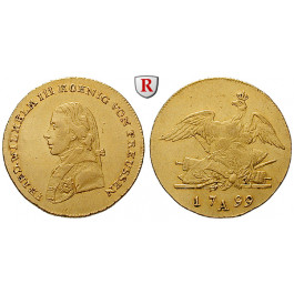 Brandenburg-Preussen, Königreich Preussen, Friedrich Wilhelm III., Friedrichs d`or 1799, ss-vz