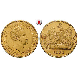 Brandenburg-Preussen, Königreich Preussen, Friedrich Wilhelm III., Doppelter Friedrichs d`or 1831, vz+