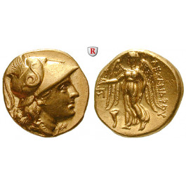 Makedonien, Königreich, Alexander III. der Grosse, Stater 310-297 v.Chr., vz+