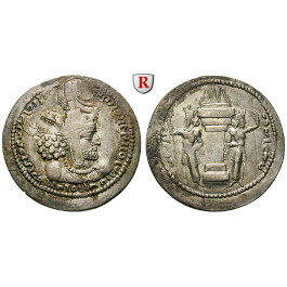 Sasaniden, Shapur I., Drachme 240-270, f.vz