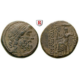 Seleukis und Pieria, Antiocheia am Orontes, Bronze Jahr 19 = 48-47 v.Chr., ss-vz