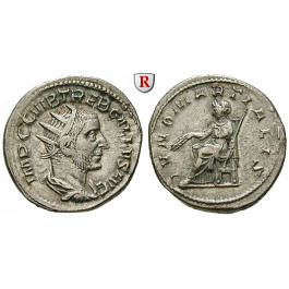 Römische Kaiserzeit, Trebonianus Gallus, Antoninian 251-253, ss+