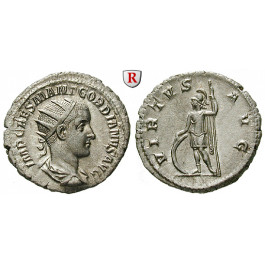 Römische Kaiserzeit, Gordianus III., Antoninian 238, st