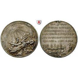 Römisch Deutsches Reich, Leopold I., Silbermedaille 1686, ss
