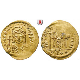 Byzanz, Mauricius Tiberius, Solidus 583-602, vz-st