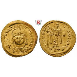Byzanz, Mauricius Tiberius, Solidus 583-602, ss-vz