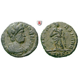 Römische Kaiserzeit, Theodora, Frau des Constantius I., Bronze 337-340, ss+