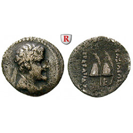 Baktrien und Indien, Königreich Baktrien, Eukratides, Obol 171-135 v.Chr., ss