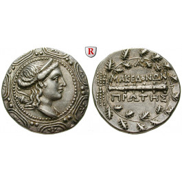Makedonien-Römische Provinz, Freistaat, Tetradrachme 167-147 v.Chr., ss-vz