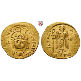 Byzanz, Mauricius Tiberius, Solidus 583-602, vz+