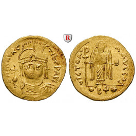 Byzanz, Mauricius Tiberius, Solidus 583-602, vz