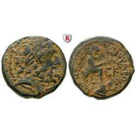 Römische Provinzialprägungen, Seleukis und Pieria, Antiocheia am Orontes, Statthalter P. Quinctilius Varus, Bronze Jahr 25=7/6 v.Chr., ss