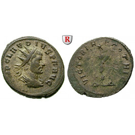 Römische Kaiserzeit, Claudius II. Gothicus, Antoninian 268-270, ss-vz
