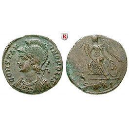 Römische Kaiserzeit, Constantinus I., Follis 331-334, vz