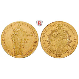 Ungarn, Freiheitskrieg, Dukat 1848, 3,44 g fein, f.vz