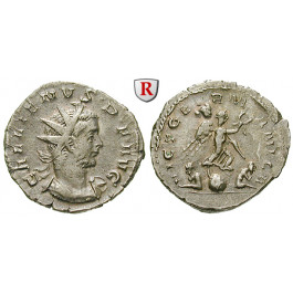 Römische Kaiserzeit, Gallienus, Antoninian 258-259, ss+