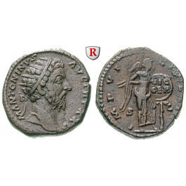 Römische Kaiserzeit, Marcus Aurelius, Dupondius 171, ss-vz/ss+