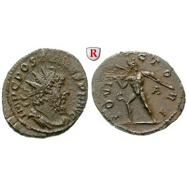 Römische Kaiserzeit, Postumus, Antoninian 268, ss-vz