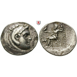 Makedonien, Königreich, Alexander III. der Grosse, Tetradrachme 173-167 v.Chr., ss/ss+