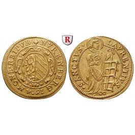 Nürnberg, Stadt, Goldgulden 1614, vz