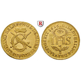 Sachsen, Albertinische Linie, Johann Georg I., Dukat 1616, vz-st