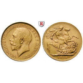 Südafrika, George V., Pound 1926, 7,32 g fein, vz-st