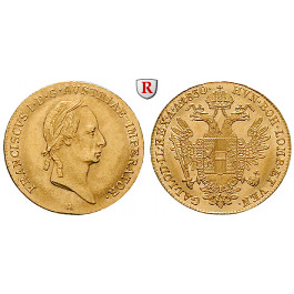 Österreich, Kaiserreich, Franz II. (I.), Dukat 1830, vz/st