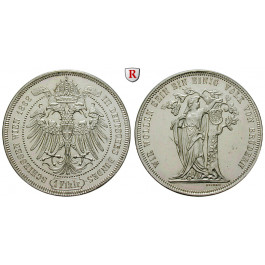 Österreich, Kaiserreich, Franz Joseph I., Feintaler 1868, vz