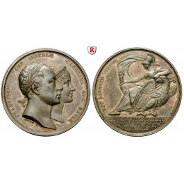 Österreich, Kaiserreich, Franz II. (I.), Silbermedaille 1816, f.st