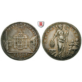 Augsburg, Reichsstadt, Silbermedaille o.J. (um 1750), f.vz