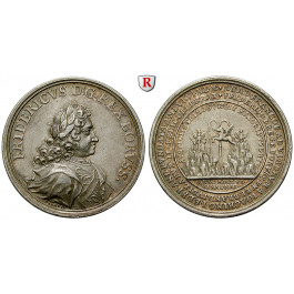 Brandenburg-Preussen, Königreich Preussen, Friedrich I., Silbermedaille 1706, ss