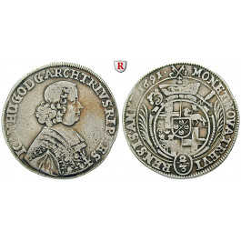 Trier, Bistum, Johann Hugo von Orsbeck, 2/3 Taler 1691, ss