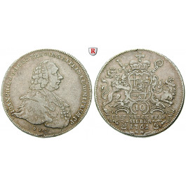 Trier, Bistum, Johann Philipp von Walderdorff, Konventionstaler 1761, ss