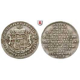 Trier, Bistum, Franz Georg von Schönborn, 1/32 Taler 1756, ss-vz