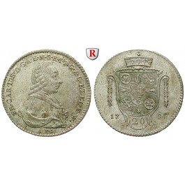 Mainz, Bistum, Friedrich Karl Joseph von Erthal, 20 Kreuzer 1794, vz-st