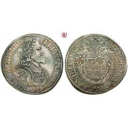 Römisch Deutsches Reich, Ferdinand III., Reichstaler 1657, f.vz
