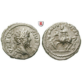 Römische Kaiserzeit, Septimius Severus, Denar 202, ss-vz/ss