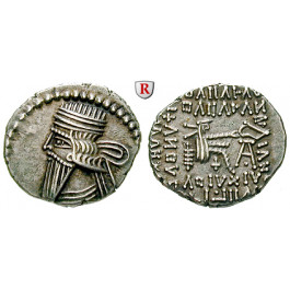 Parthien, Königreich, Vologases III., Drachme 105-147, f.vz