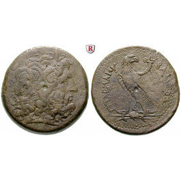 Ägypten, Königreich der Ptolemäer, Ptolemaios IV., Bronze 221-205 v.Chr., ss