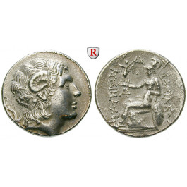 Thrakien, Königreich, Lysimachos, Tetradrachme, ss-vz/ss