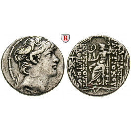 Syrien, Königreich der Seleukiden, Antiochos X., Tetradrachme, ss
