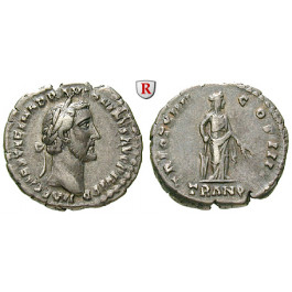 Römische Kaiserzeit, Antoninus Pius, Denar 151-152, ss