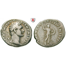 Römische Kaiserzeit, Domitianus, Denar 88-89, ss