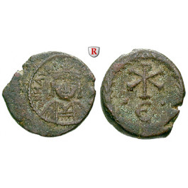 Byzanz, Mauricius Tiberius, Pentanummium (5 Nummi) 592-597, ss