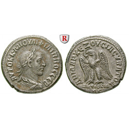 Römische Provinzialprägungen, Seleukis und Pieria, Antiocheia am Orontes, Philippus I., Tetradrachme 248-249, ss-vz/vz
